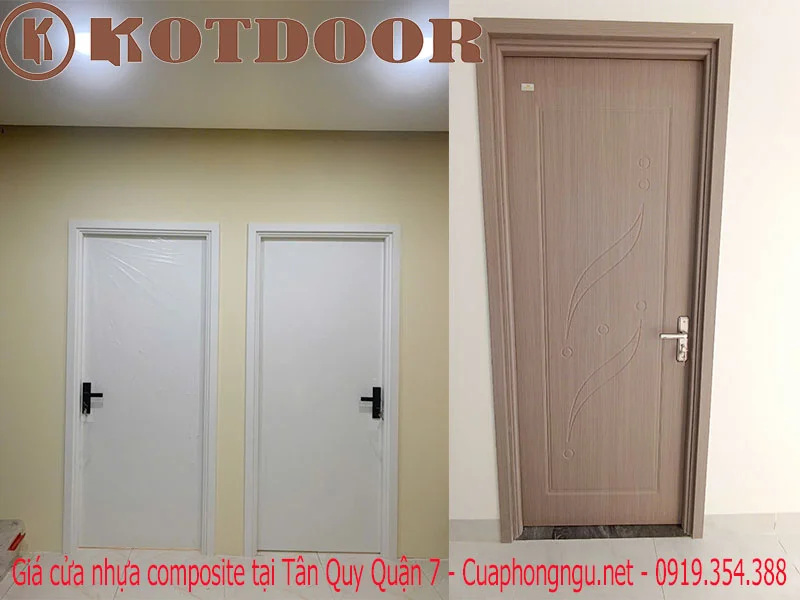 Giá cửa nhựa composite tại Tân Quy Quận 7 