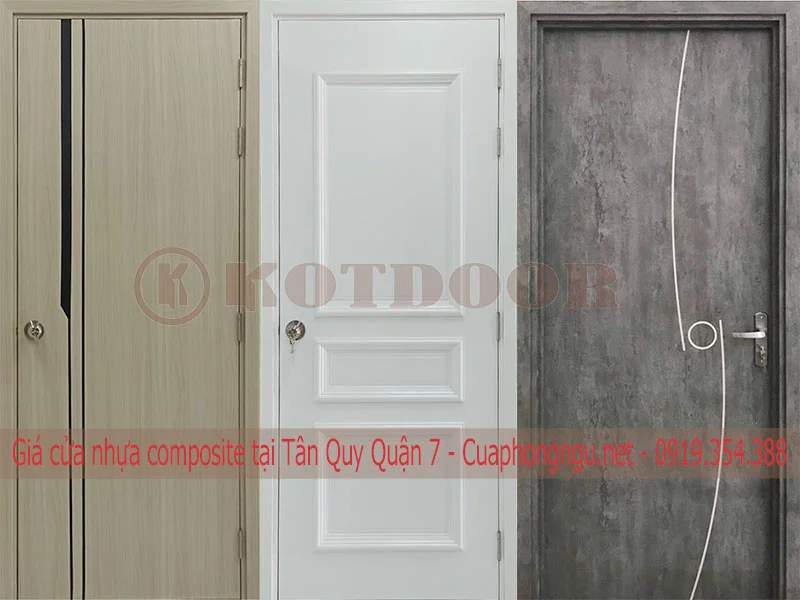 Giá cửa nhựa composite tại Tân Quy Quận 7