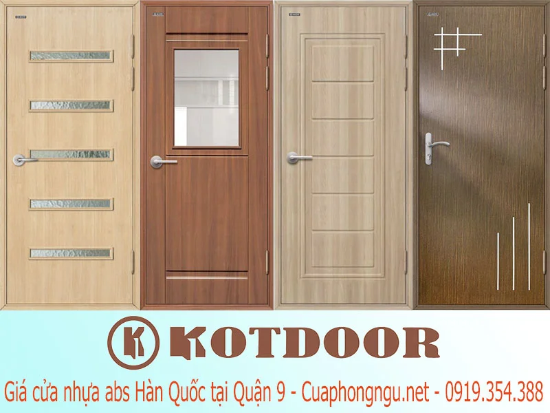 giá cửa nhựa abs Hàn Quốc tại Quận 9