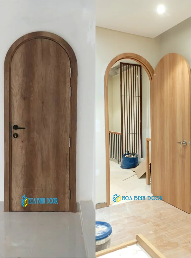 Cửa nhựa vòm Composite tại Quận 1