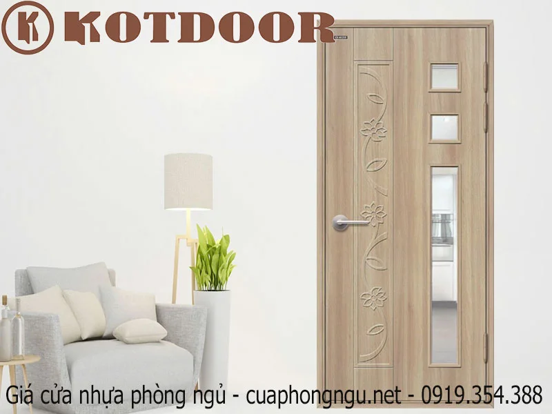 Giá cửa nhựa phòng ngủ