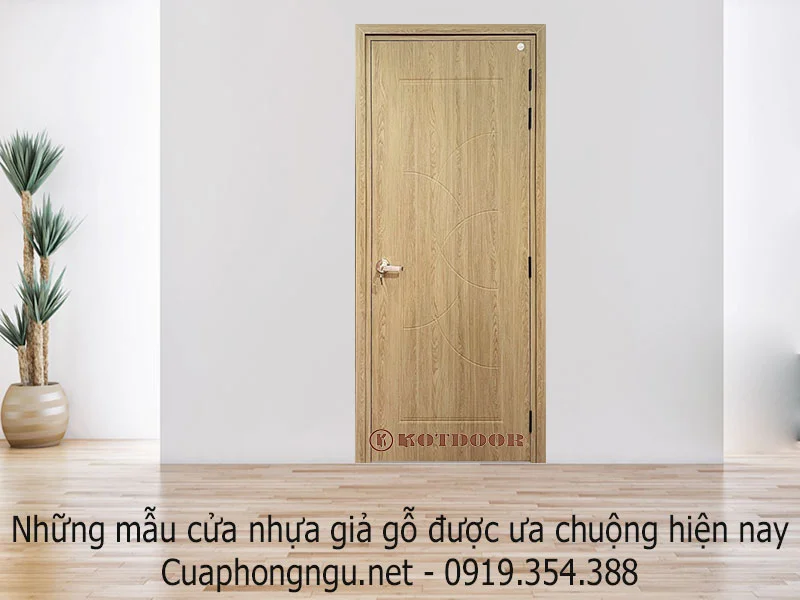 Những Mẫu Cửa Nhựa Giả Gỗ Được Ưa Chuộng Hiện Nay