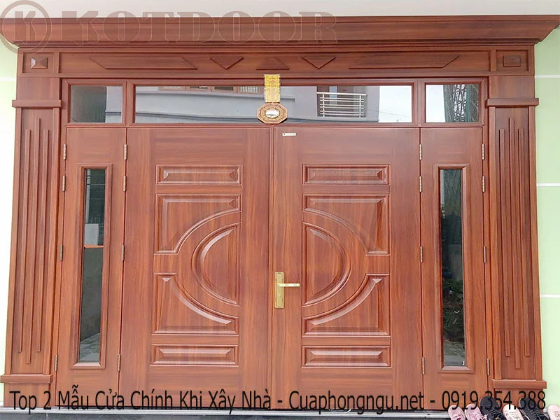 Top 2 Mẫu Cửa Chính Khi Xây Nhà