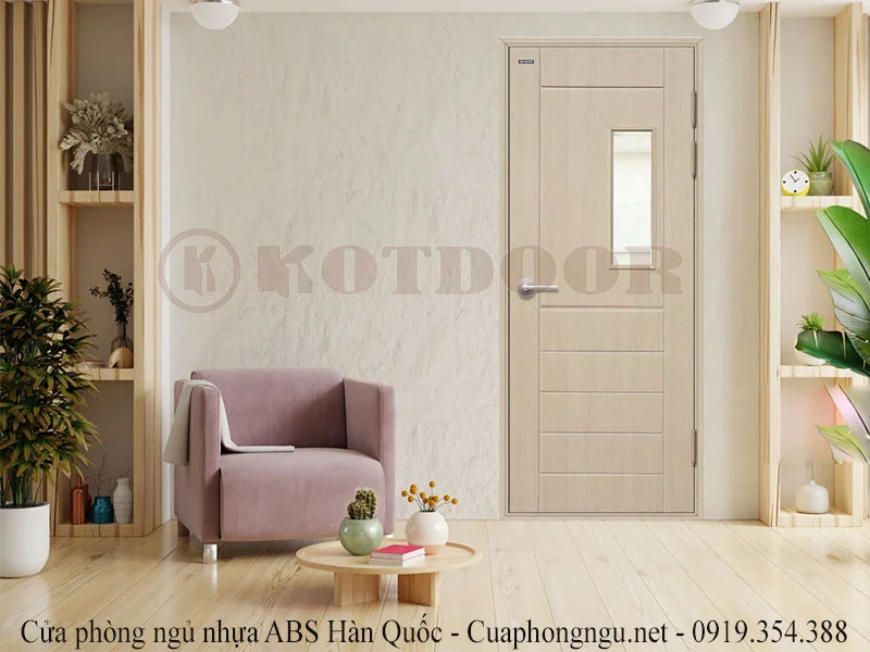 cửa phòng ngủ nhựa ABS Hàn Quốc
