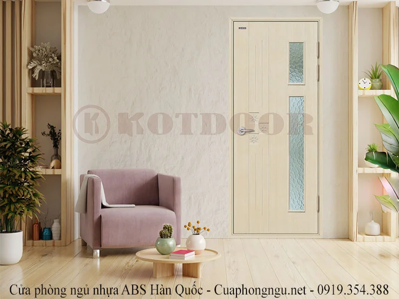 cửa phòng ngủ nhựa ABS Hàn Quốc