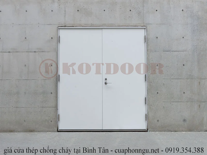 giá cửa thép chống cháy tại Bình Tân