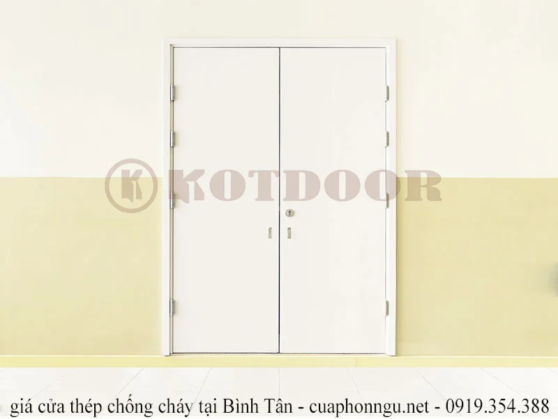 giá cửa thép chống cháy tại Bình Tân