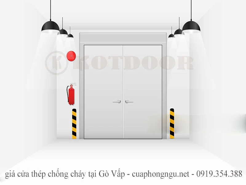giá cửa thép chống cháy tại Gò Vấp