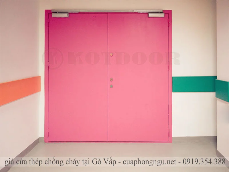 giá cửa thép chống cháy tại Gò Vấp