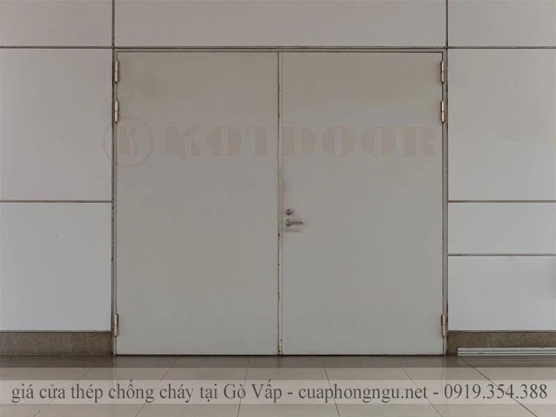 giá cửa thép chống cháy tại Gò Vấp