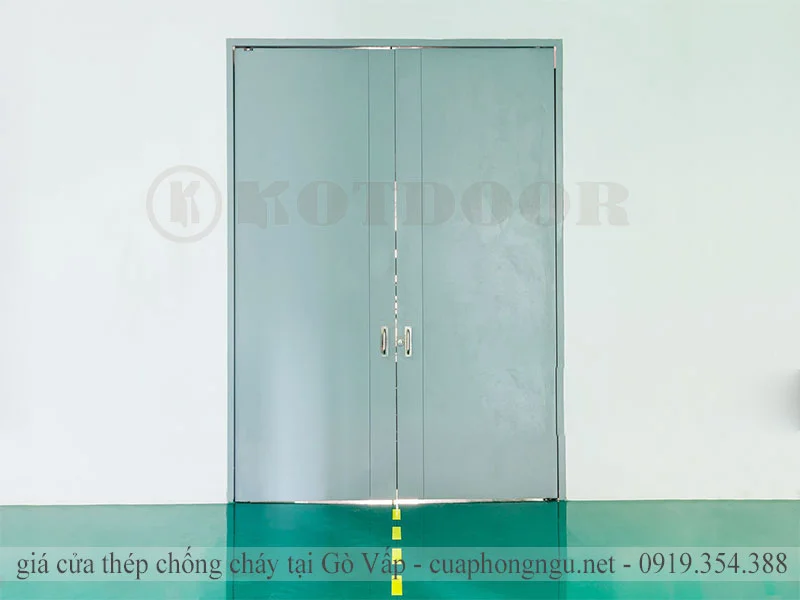 giá cửa thép chống cháy tại Gò Vấp