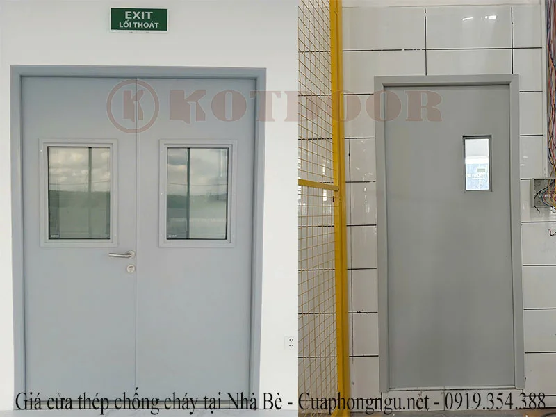 giá cửa thép chống cháy tại Nhà Bè 