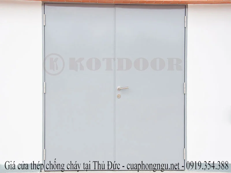 giá cửa thép chống cháy tại Thủ Đức