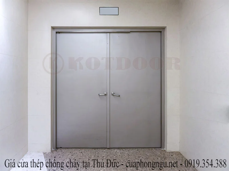 giá cửa thép chống cháy tại Thủ Đức