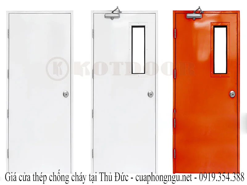 giá cửa thép chống cháy tại Thủ Đức
