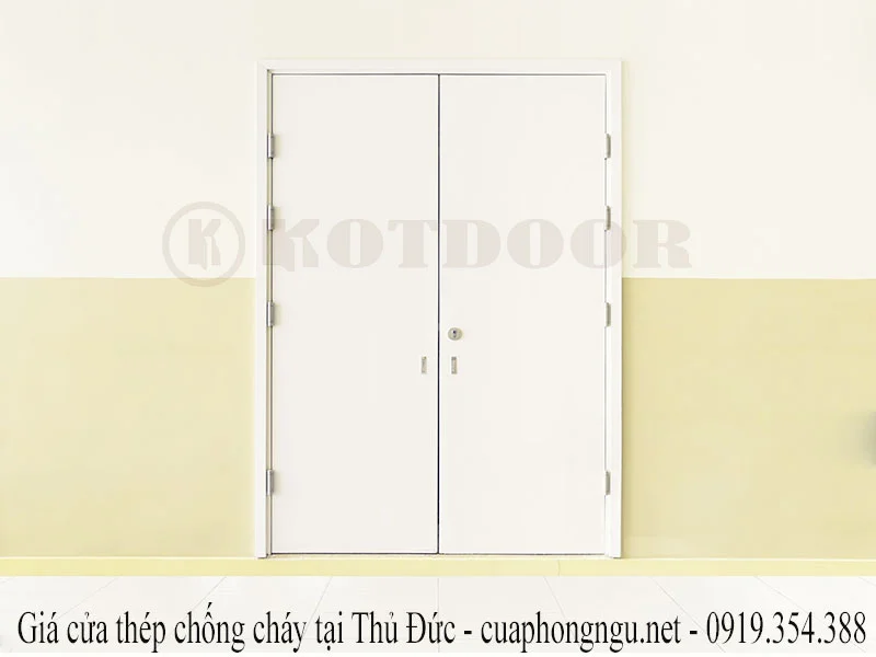 giá cửa thép chống cháy tại Thủ Đức
