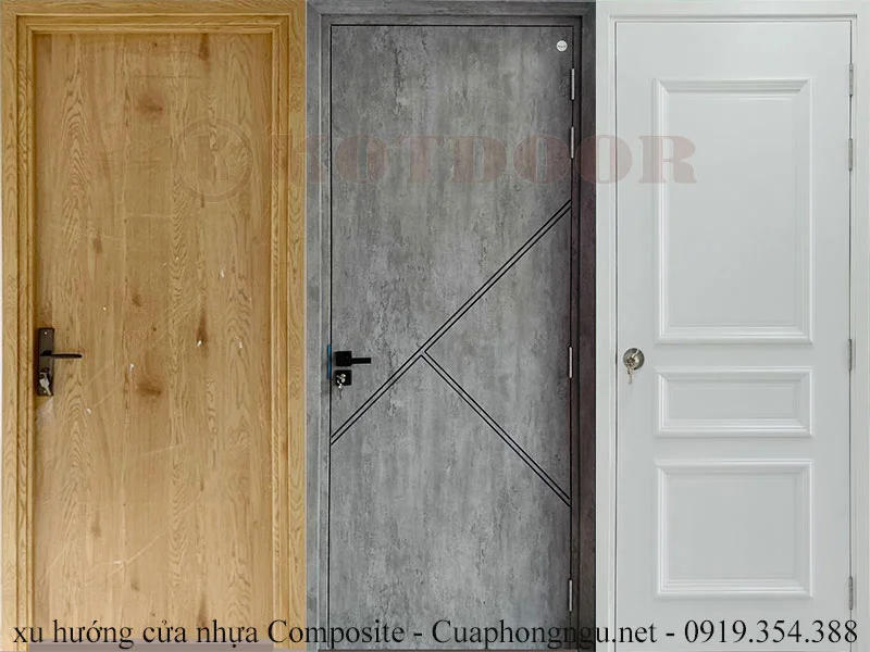 xu hướng cửa nhựa Composite