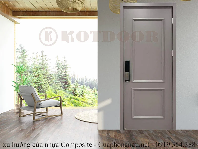 xu hướng cửa nhựa Composite 
