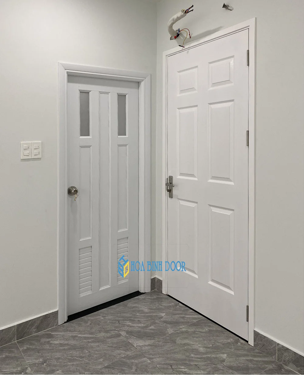 Mẫu cửa nhựa đài loan tại quận 2