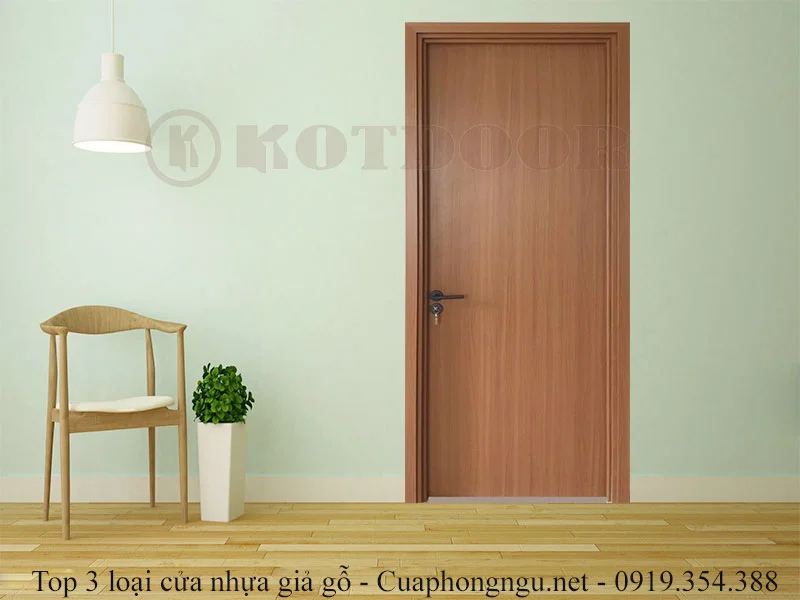 top 3 loại cửa nhựa giả gỗ 