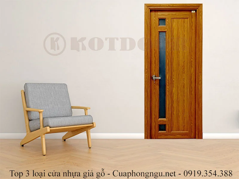 top 3 loại cửa nhựa giả gỗ 
