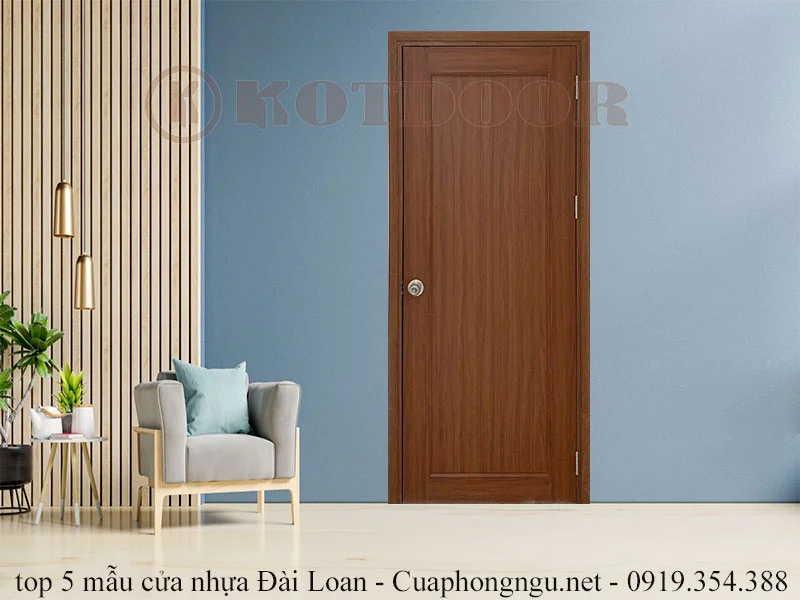top 5 mẫu cửa nhựa Đài Loan