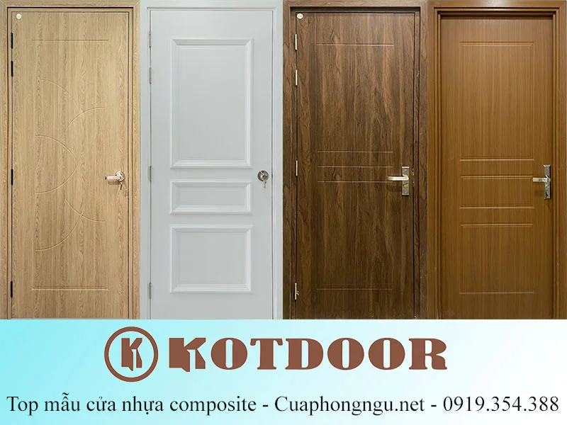 top mẫu cửa nhựa composite