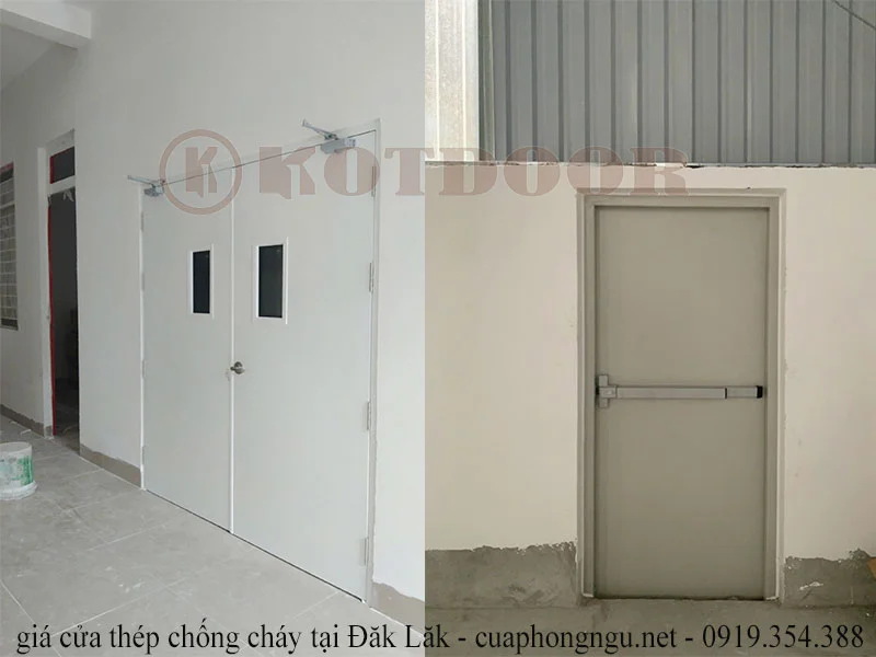 giá cửa thép chống cháy tại Đăk Lăk