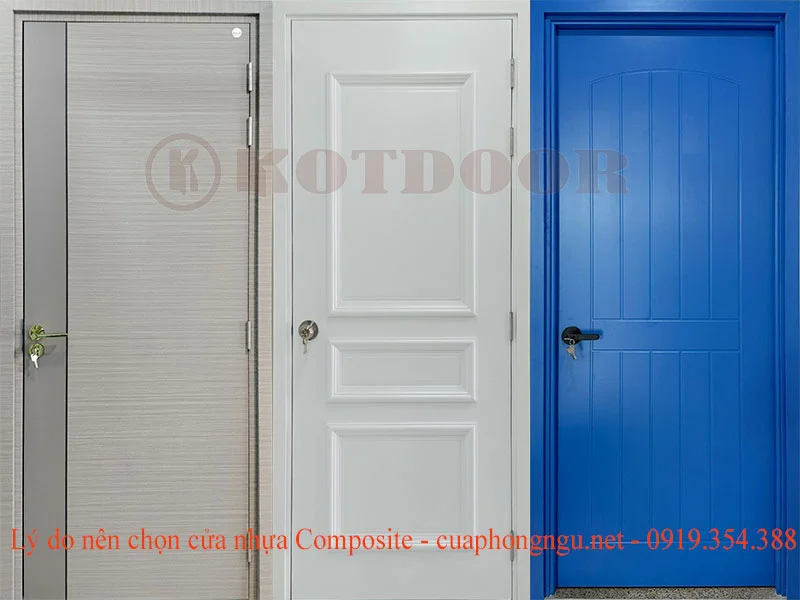 lý do nên chọn cửa nhựa Composite