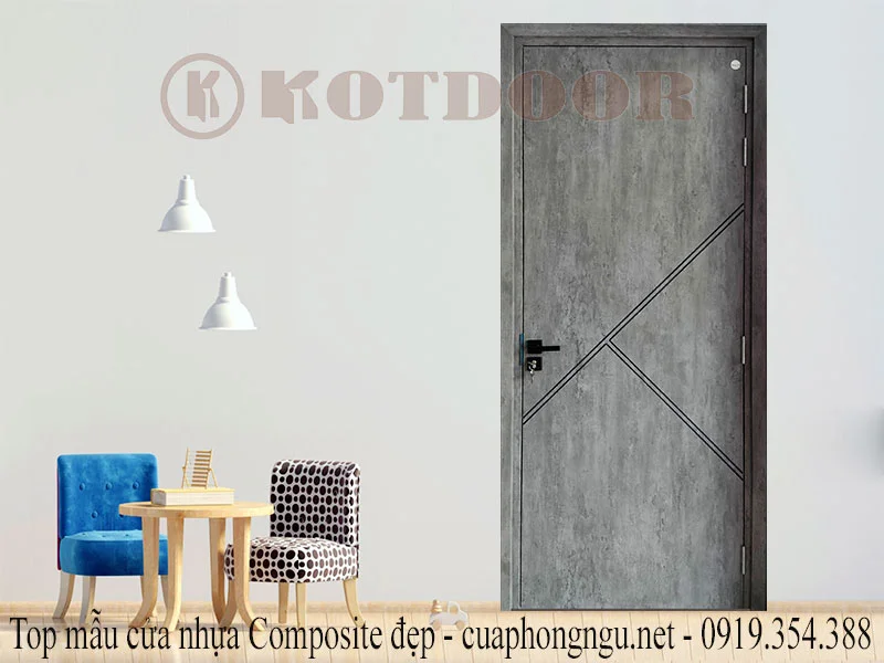 top mẫu cửa nhựa Composite đẹp 