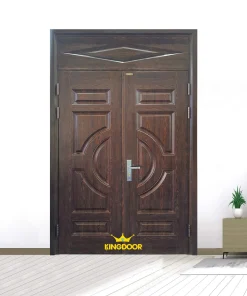 Cửa thép vân gỗ 2 cánh đều KG-22.01.01-1PT