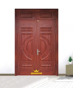 Cửa thép vân gỗ 2 cánh đều KG-22.01.01-2PV (1)