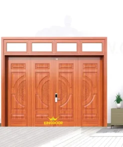 Cửa thép vân gỗ 4 cánh đều KG-42.01T.01T-4TK